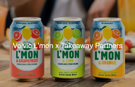 Volvic drove trials of L’mon via takeaway partners