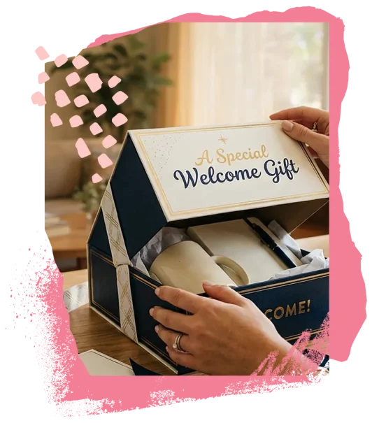 Welcome gift box